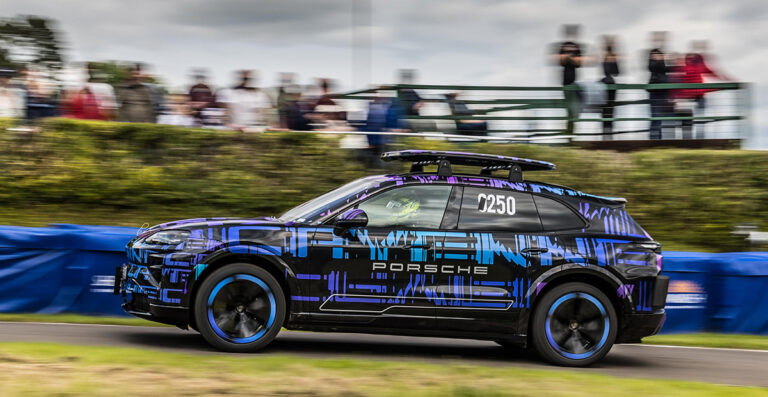 Porsche Cayenne Electric Prototype