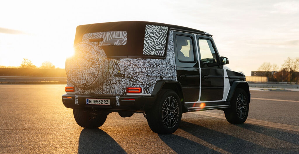 Mercedes-Benz G-Class Cabrio Testing