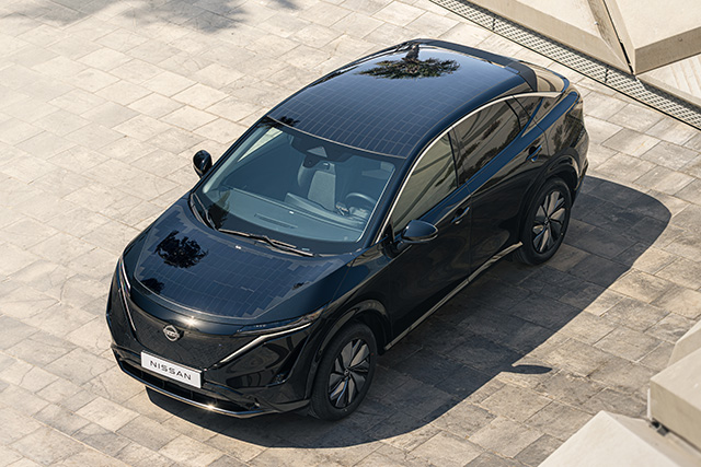 Nissan Ariya Solar-Powered