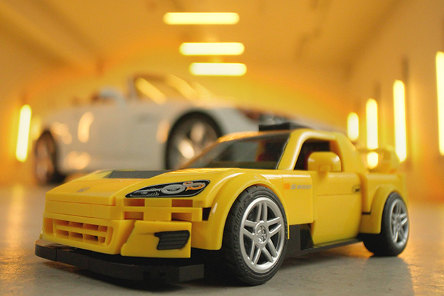 Mattel Brick Shop Hot Wheel Honda S 2000