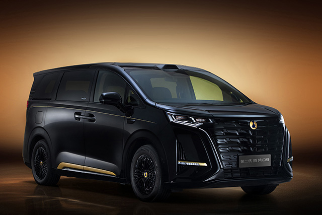 Denza D9 Dark Gold Trim
