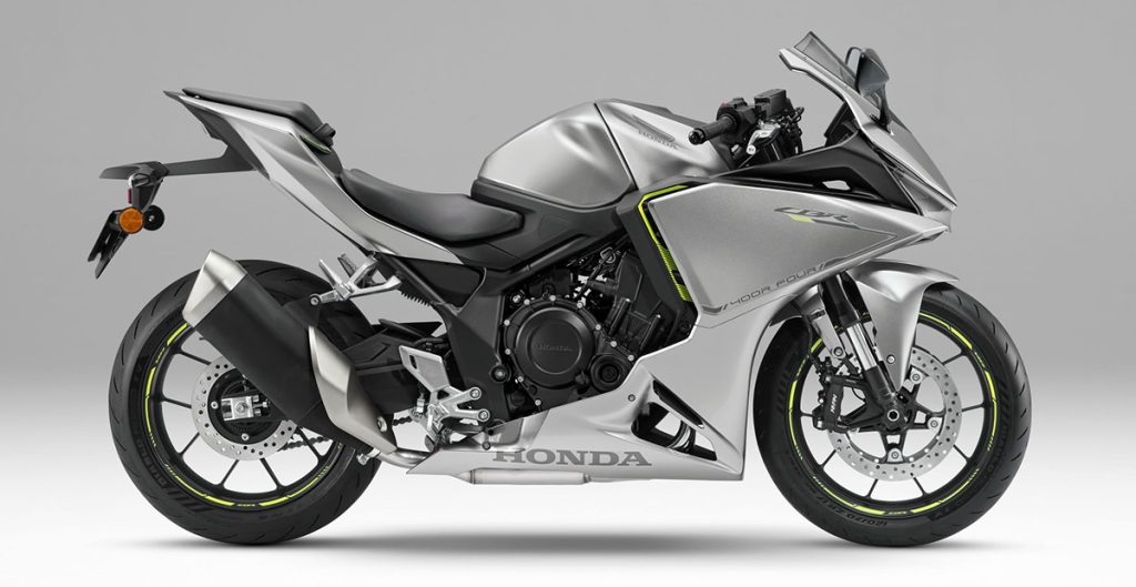 New Honda CBR400R Four E-Clutch