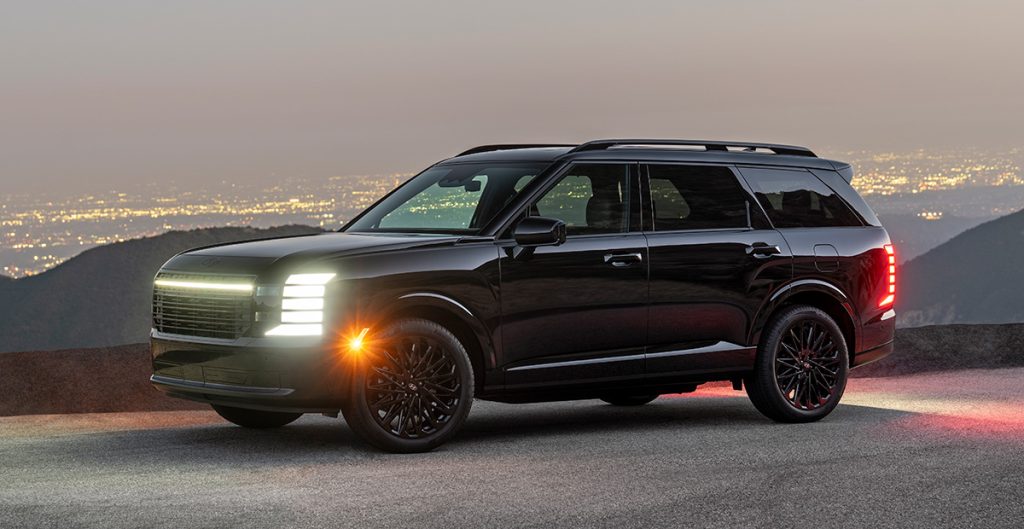 New Hyundai Palisade Calligraphy Black Ink